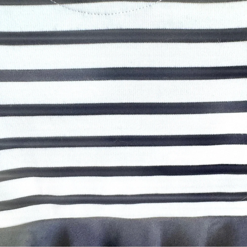Ralph Lauren Baby Girl Dress 9M Navy Stripe Fit Flare Preppy Classic